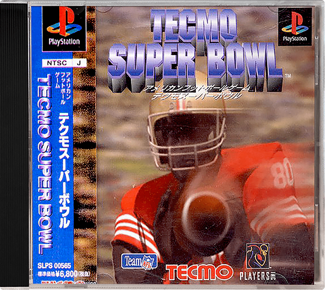 Tecmo Super Bowl box art for Playstation